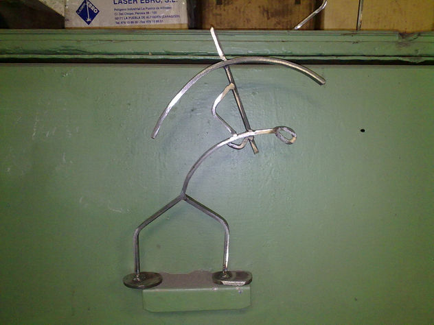 arquero en hierro