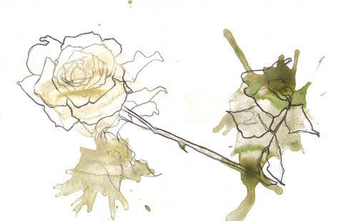 flores para chicos VI Watercolour Paper Floral Painting