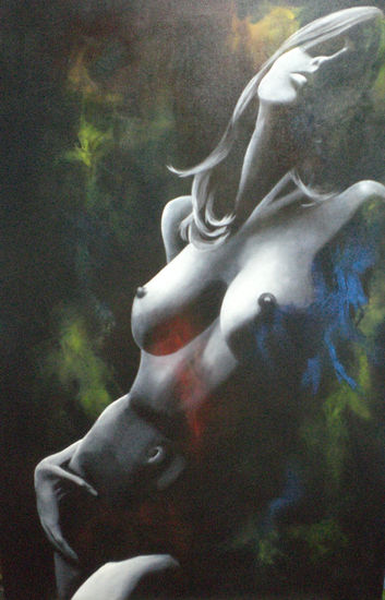 Mujer 3 Oil Canvas Nude Paintings