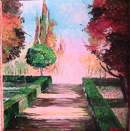 JARDIN Oil Canvas Landscaping