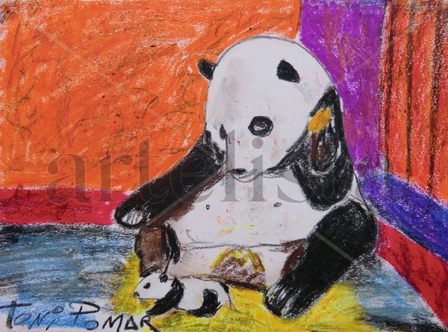 The sneezing Baby Panda
