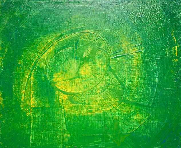 verde I Oil Canvas Others