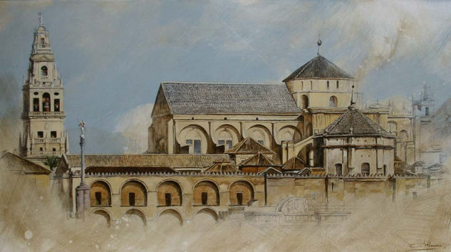 "MEZQUITA CATEDRAL DE CORDOBA" Oil Panel Others