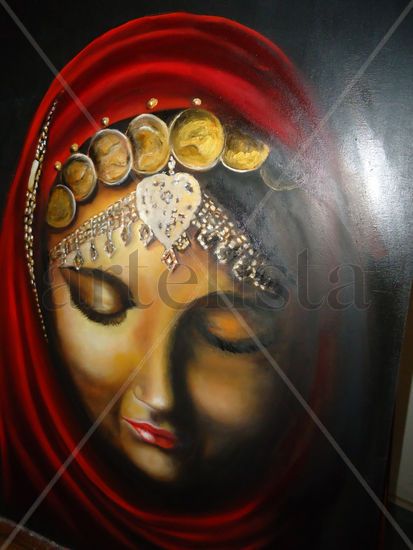 Mujer Bereber Oil Canvas Figure Painting