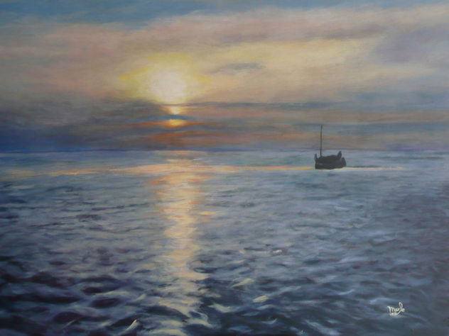 Amaneciendo.