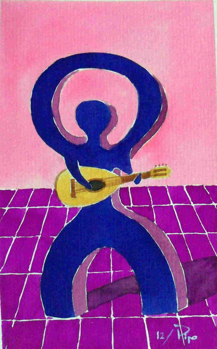 Indalo mandolinista