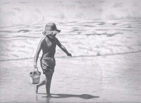 Lautaro en la playa