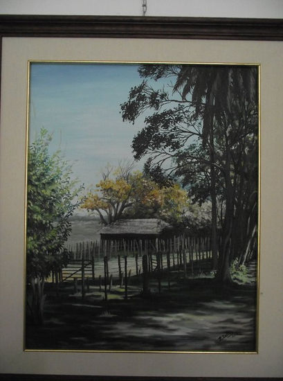 ESTANCIA LA CUEVA DEL TIGRE Oil Canvas Landscaping