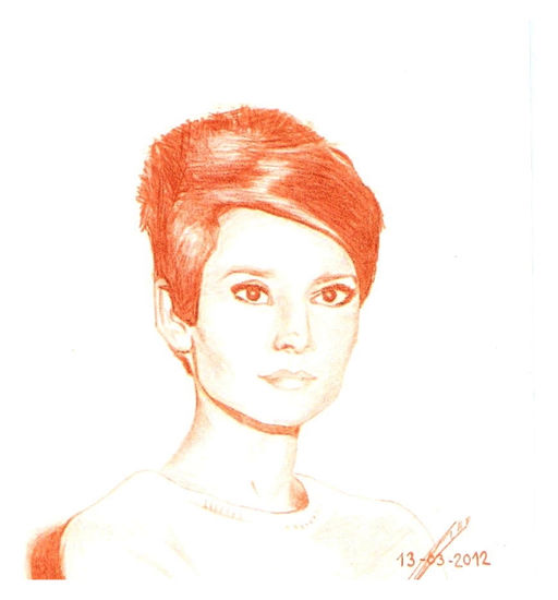 Audrey Hepburn Lápiz