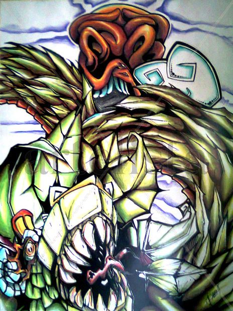 Quetzalcoatl y chak