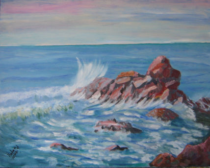 Rocas en el mar