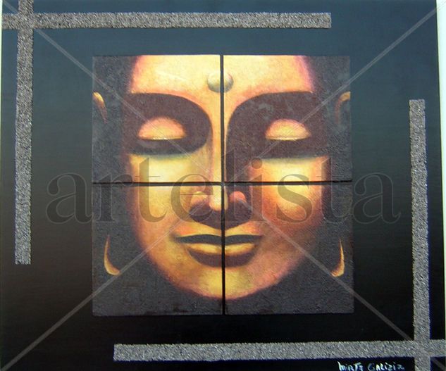 buda oro Acrylic Others Portrait