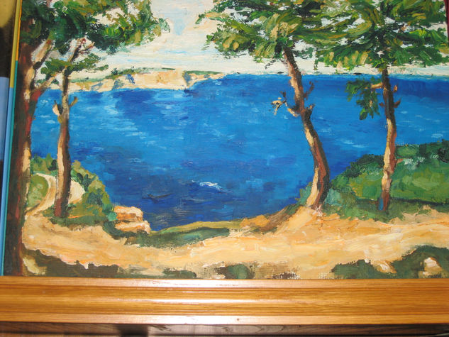 Mar Bello Oil Canvas Landscaping