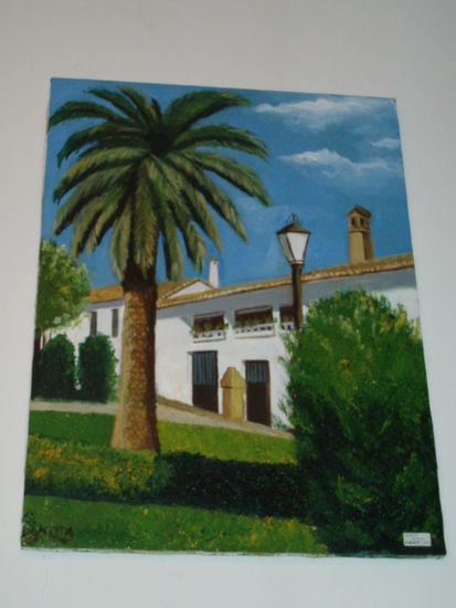 luz andaluza Oil Canvas Landscaping