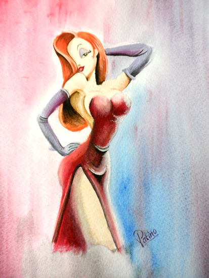 Lola Watercolour Paper Figure Painting