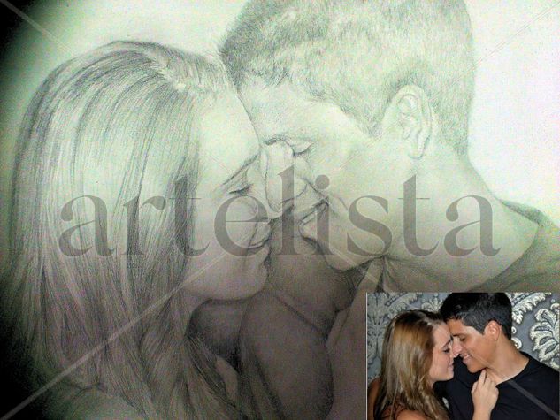 Retrato pareja Graphite