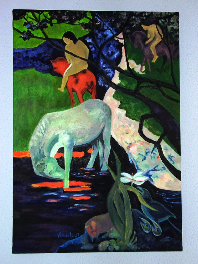 caballo blanco