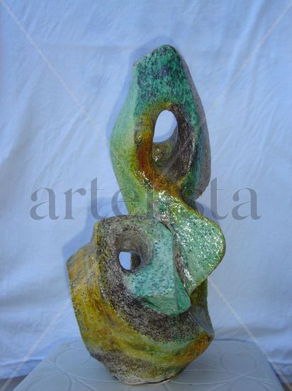 Clave de Sol Pottery Abstract