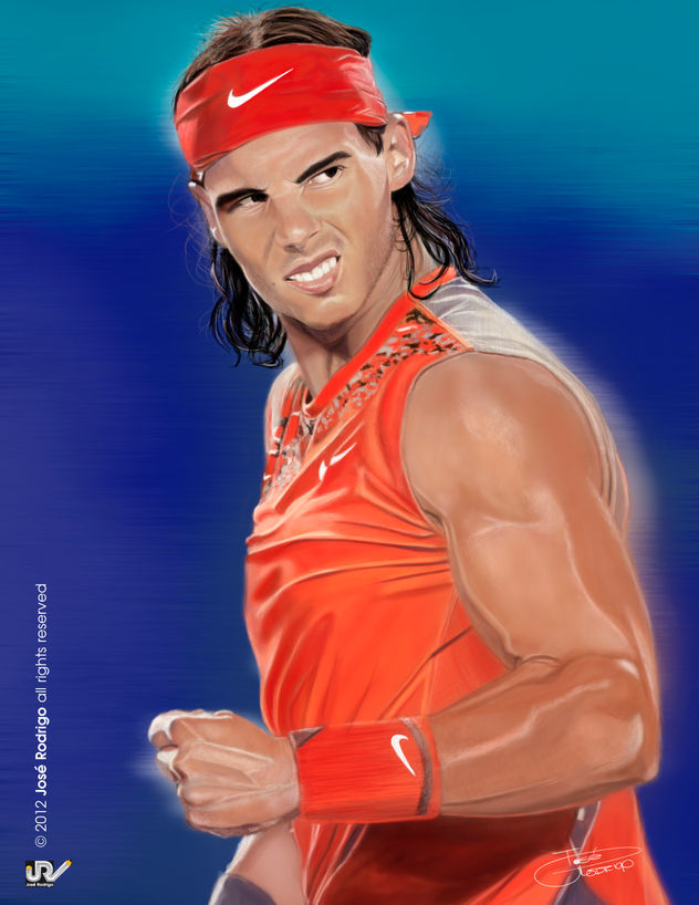 Retrato Rafa Nadal