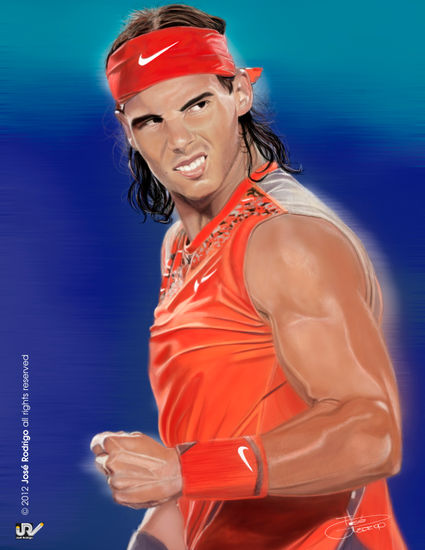 Retrato Rafa Nadal 