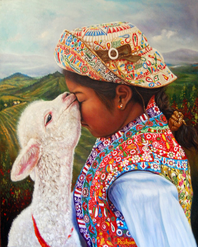 niña del colca