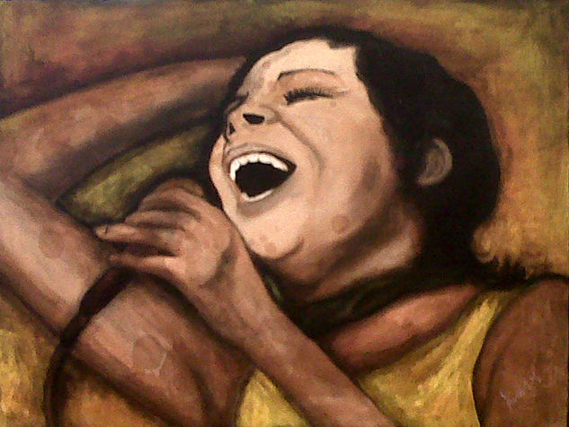 Elis Regina Media Mixta Lienzo Retrato