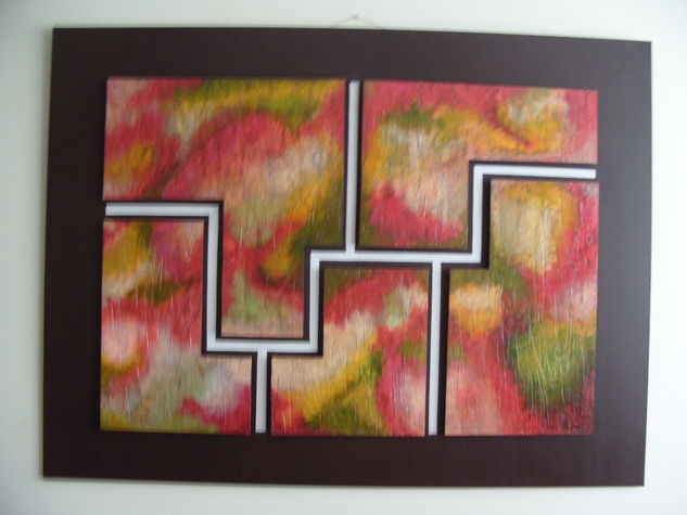 Abstract Media Mixta Tabla Otros