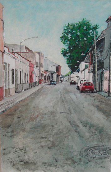 Calle Alcázar Acrylic Panel Landscaping