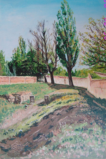 El río II Acrylic Panel Landscaping