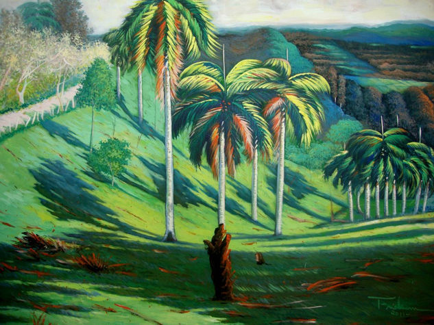 PALMAS Oil Canvas Landscaping