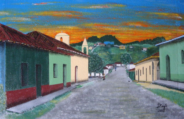 Protección Santa Bárbara Oil Canvas Landscaping