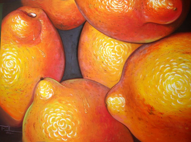 LIMONES Oil Canvas Still Life Paintings