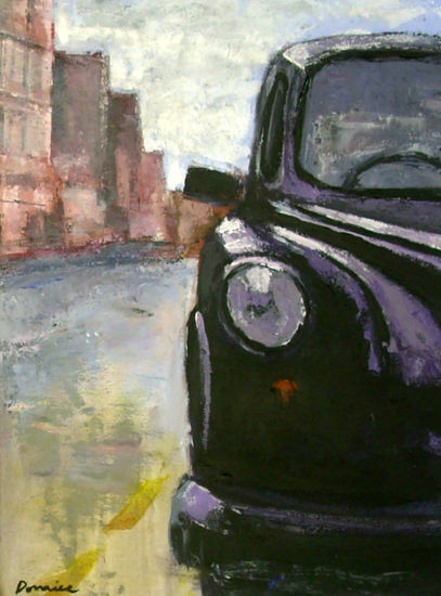 TAXI 1 Acrylic Canvas Landscaping