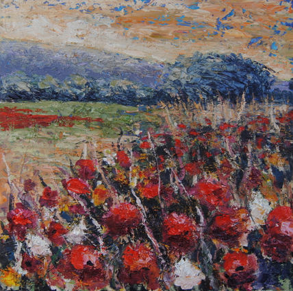 Campo de amapolas