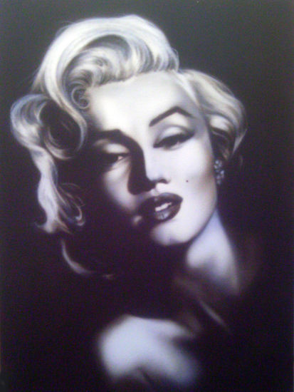 MARILYN MONROE Óleo Lienzo Paisaje