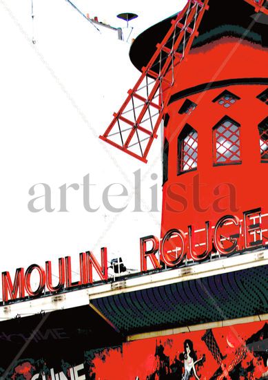 el moulin rouge Architecture and Interiorism Color (Digital)