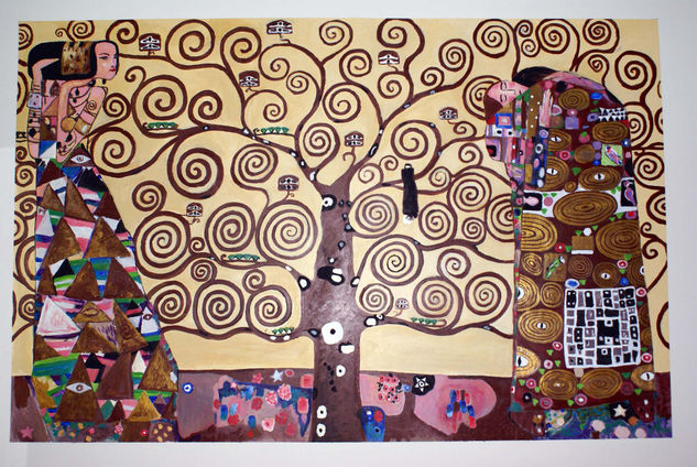 El árbol de la vida Acrylic Others Figure Painting