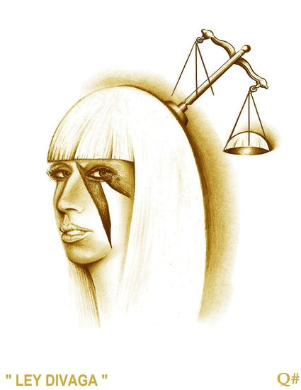 * ...LADY GAGA...?...LEY DIVAGA...!!! Pencil
