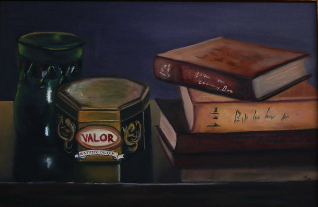 El placer de la lectura Oil Canvas Still Life Paintings