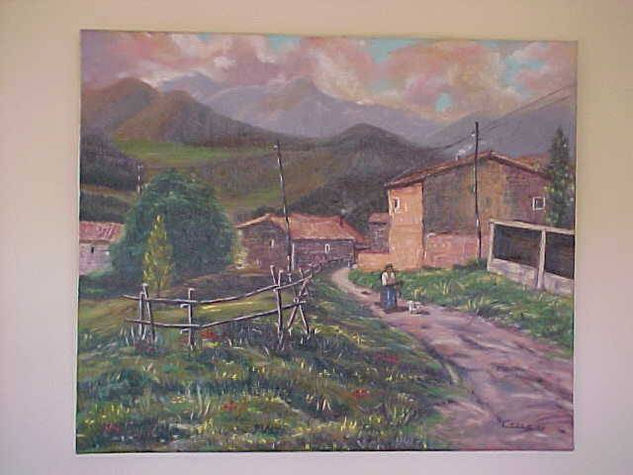 De vuelta a casa Óleo