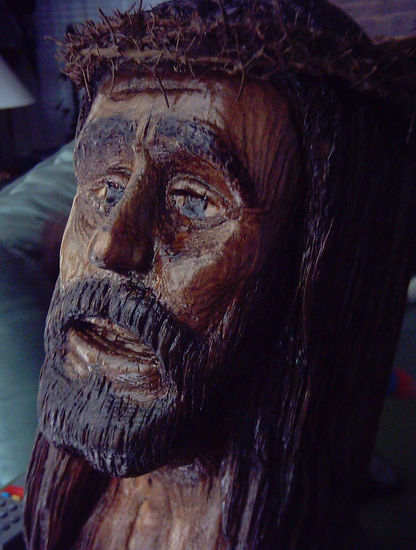 JC Cristo Madera Figurativa