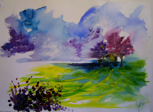 Hogar Watercolour Paper Landscaping