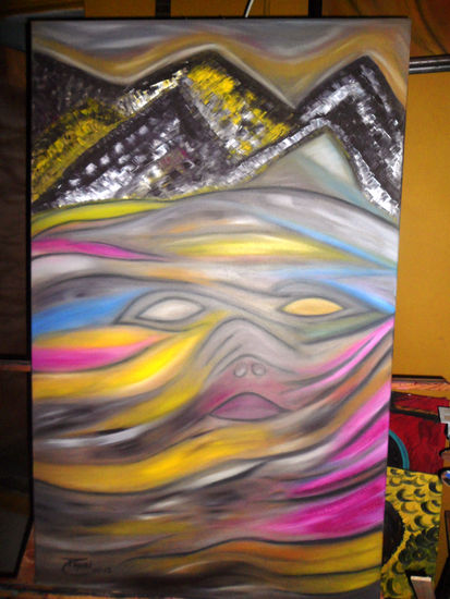 perdido una ves Oil Canvas Figure Painting