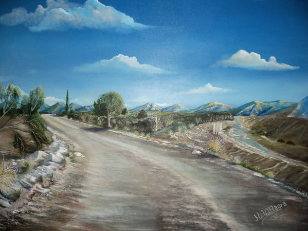 VERANO EN CATAMARCA Oil Canvas Landscaping