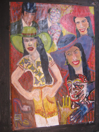 reinas populares cartageneras Mixed media Card Others