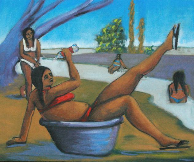 bañista coya