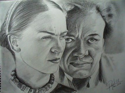 Frida kahlo y diego...