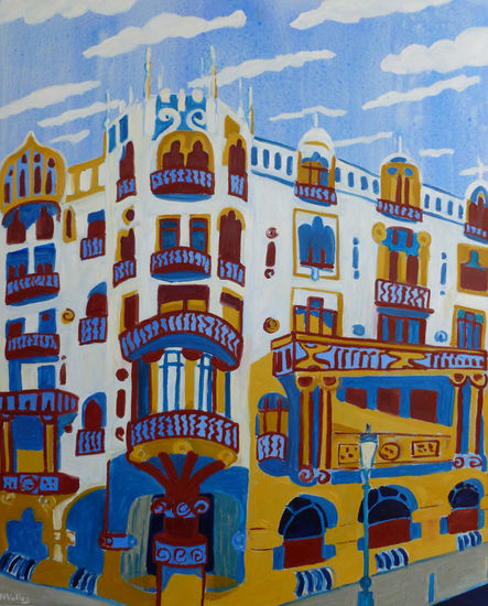 Hotel Casa Fuster Oil Canvas Others