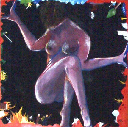 CAOS Oil Panel Nude Paintings