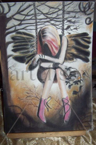 impotencia Pastel Papel Figura